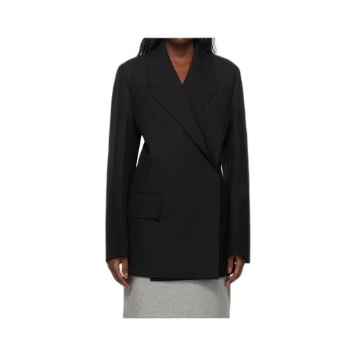 Pleated Blazer