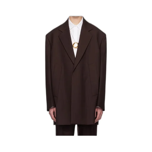 Long-Sleeved Suit Coat