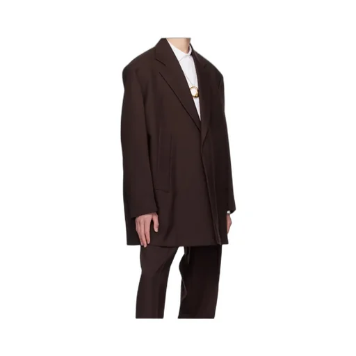 Long-Sleeved Suit Coat