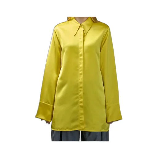 Oversized Satin Shirt