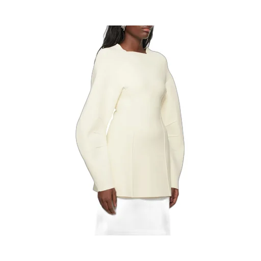 Piped Balloon Sleeved Jumper
