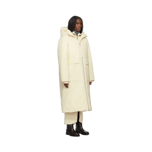 Long-Sleeved Down Coat