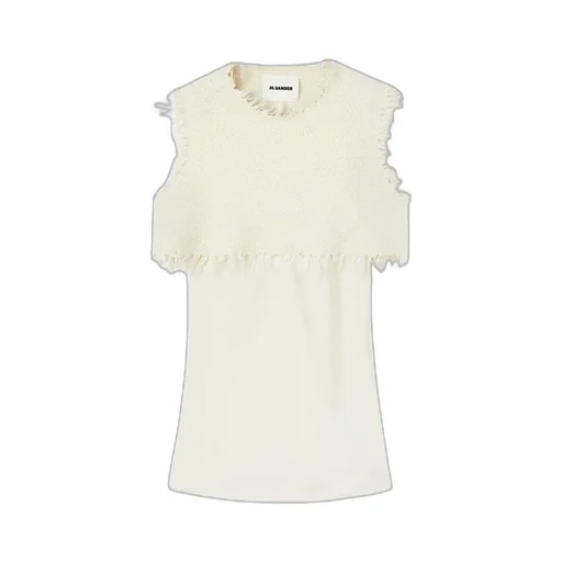 Layered-Design Sleeveless Top