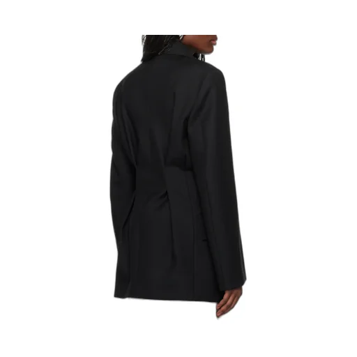 Pleated Blazer