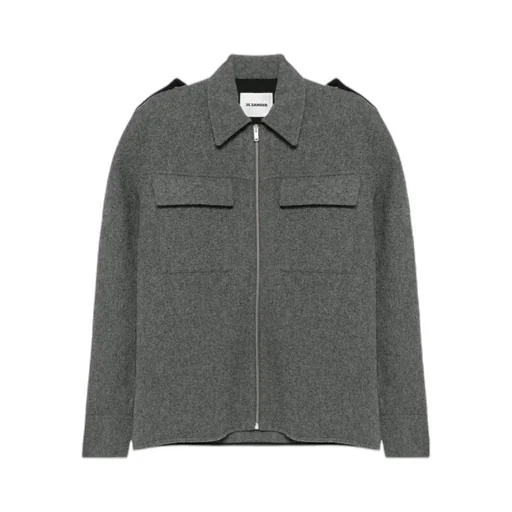 Textured Zipped Shirt