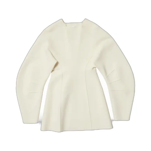 Piped Balloon Sleeved Jumper