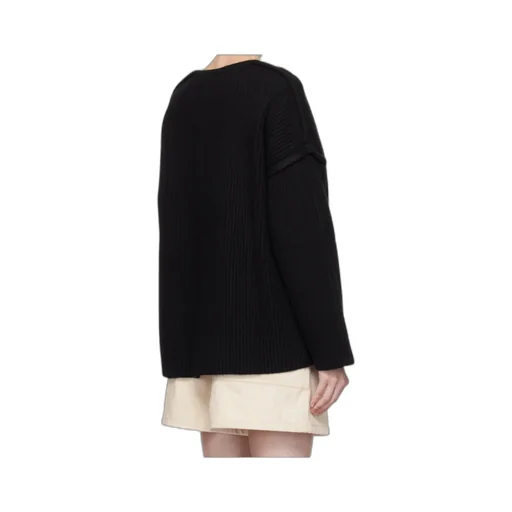 Drop Shoulder Crew-Neck Jumper