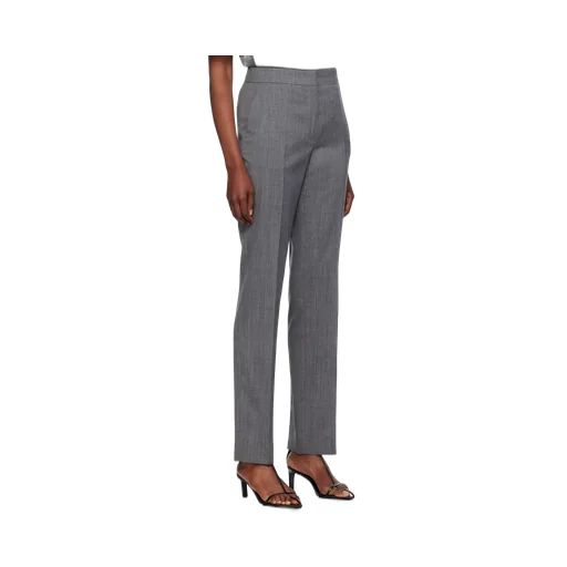 Front Pleat Tailored Trousers