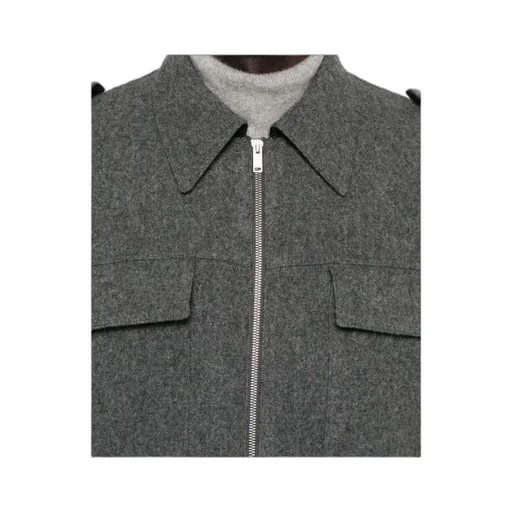 Textured Zipped Shirt