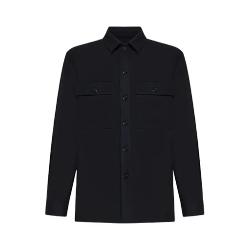 Buttoned Flannel Shirt