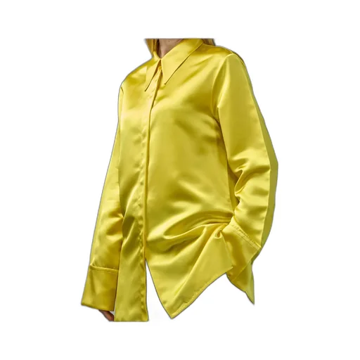 Oversized Satin Shirt
