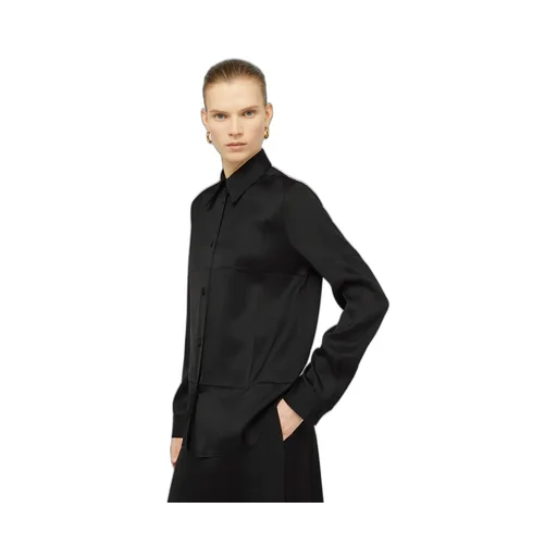 Long-Sleeved Twill Shirt