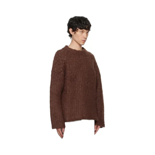 Chunky-Knit Straight Hem Jumper