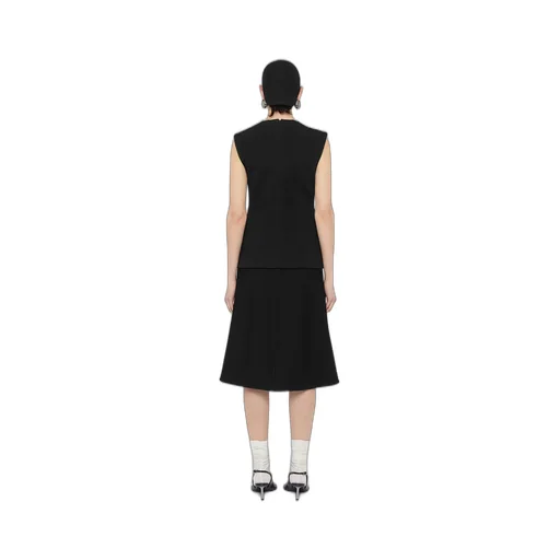Draped Neck Sleeveless Top