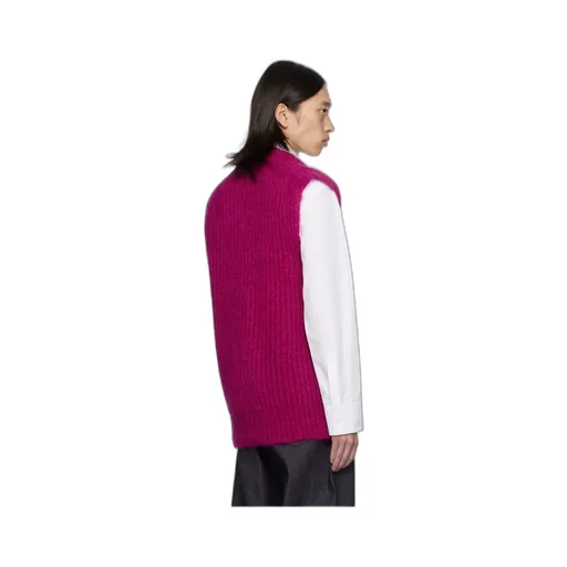 V-Neck Sleeveless Knitted Sweater