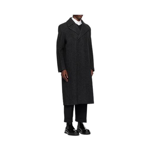 Notched Lapel Coat