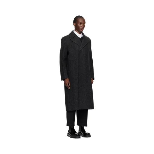 Notched Lapel Coat