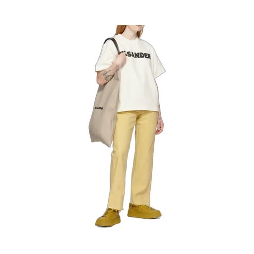 High-Waisted Straight-Leg Trousers