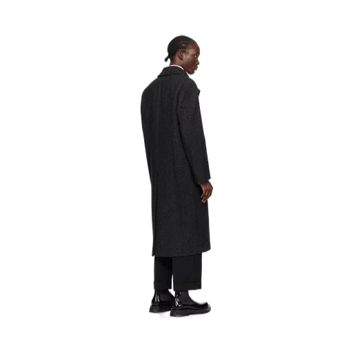Notched Lapel Coat