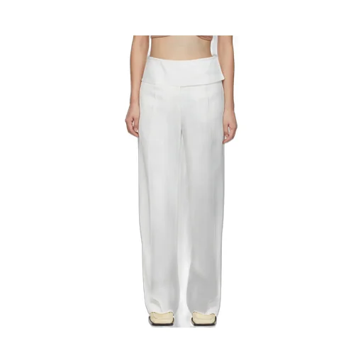 Logo Straight Casual Pants