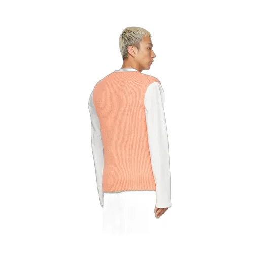 Ribbed Knitted Vest