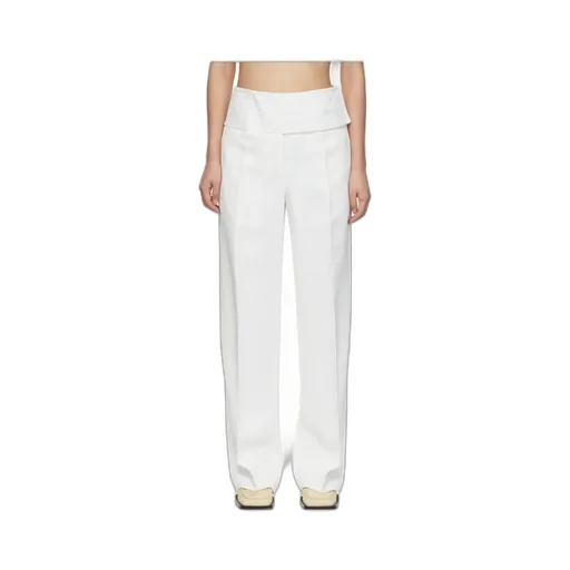 Logo Straight Casual Pants