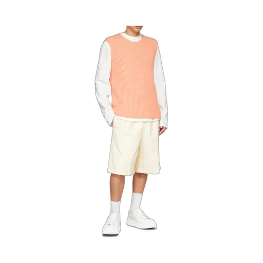 Ribbed Knitted Vest