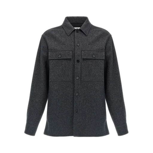 Buttoned Flannel Shirt