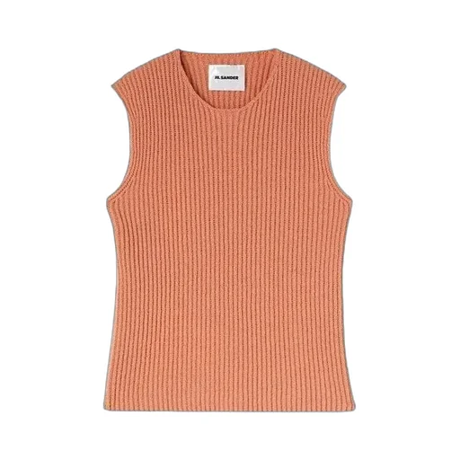 Ribbed Knitted Vest