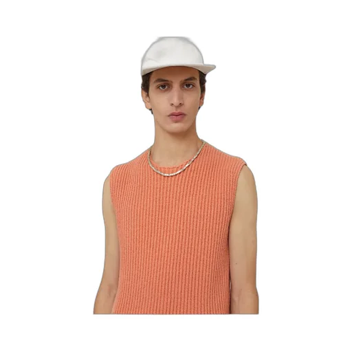 Ribbed Knitted Vest