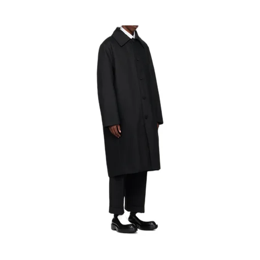 Lapel Button-Down Coat
