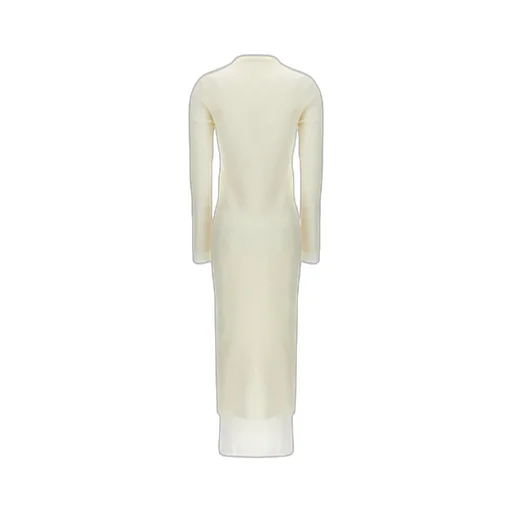 Crewneck Knitted Maxi Dress