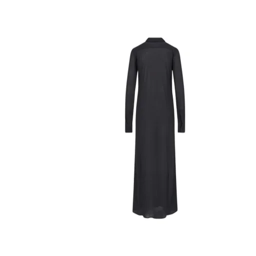 Button Up Maxi Chemisier Dress