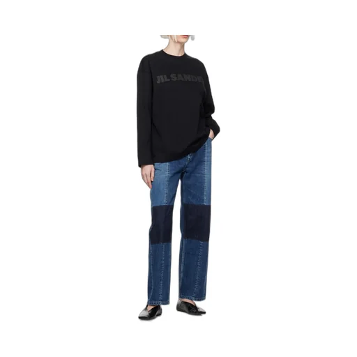Logo Printed Long-Sleeved T-Shirt