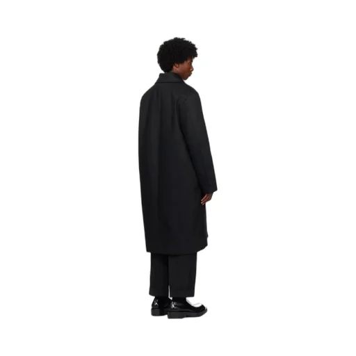 Lapel Button-Down Coat