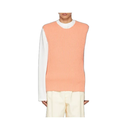 Ribbed Knitted Vest
