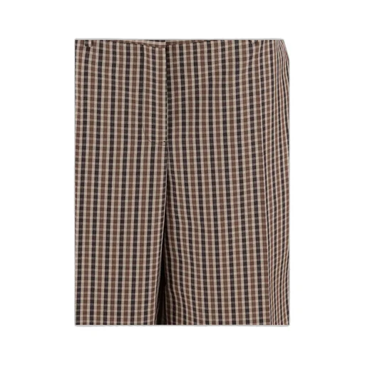 Checked Shorts
