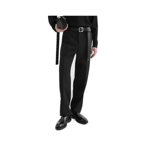 Wool Gabardine Trousers
