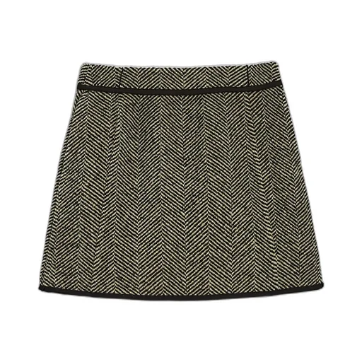 Tweed Mini Skirt