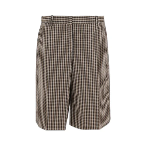 Checked Shorts