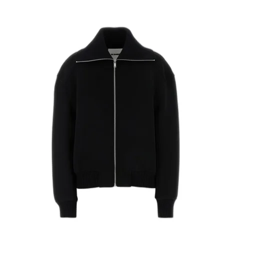 Zipped Bomber Jacket