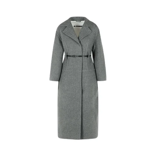 Single-Breasted Belted Coat