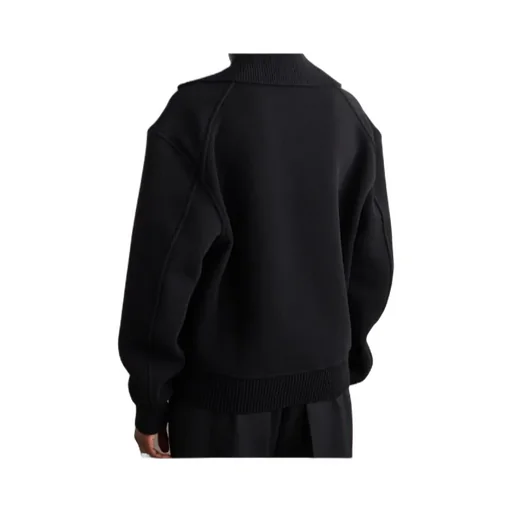 Zipped Bomber Jacket