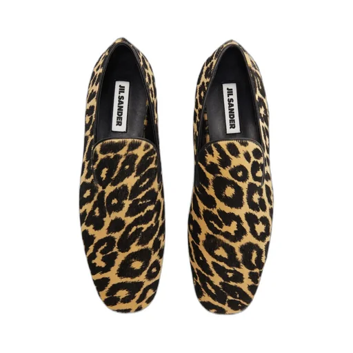 Leopard Printed Flat Loafers
