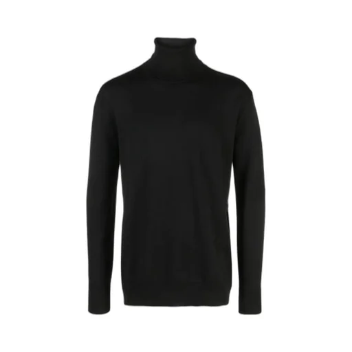 High-Neck Wool Jumper