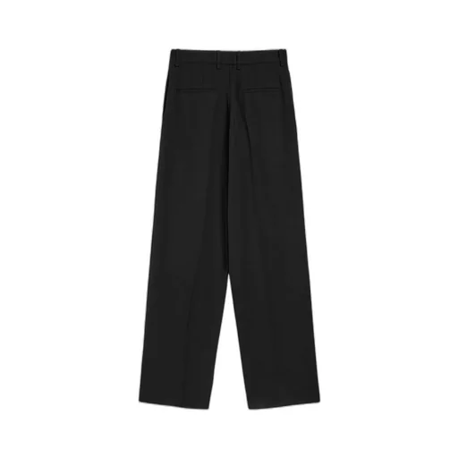 Wool Gabardine Tailored Trousers