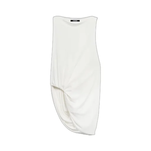 Twist Detailed Asymmetric Tank Top