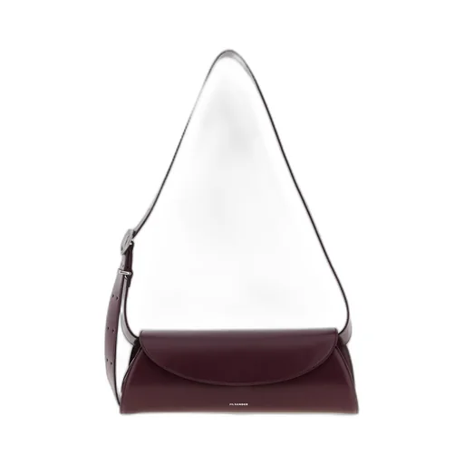 Cannolo Logo Embossed Small Shoulder Bag