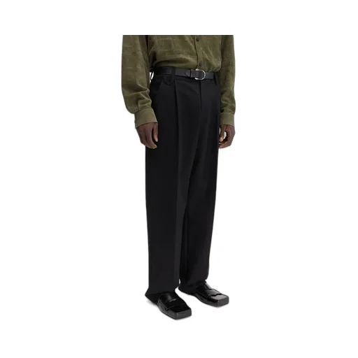 Belt-Loop Casual Pants