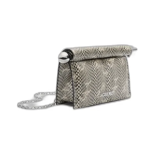 La Petite Pochette Snake Print Clutch